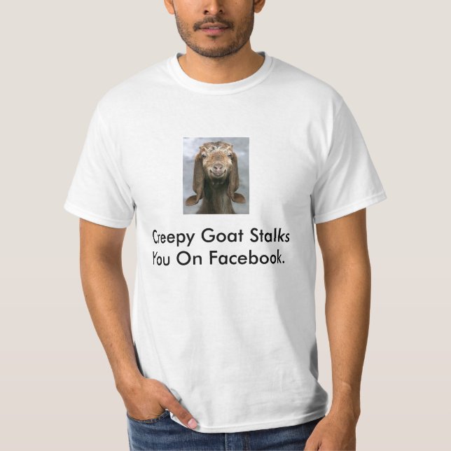 T-shirt Chèvre déplaisante (Devant)