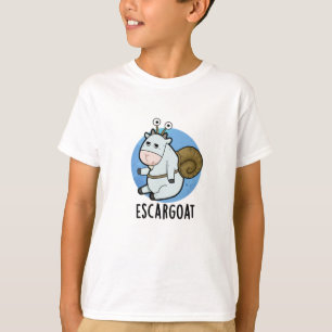 T-shirt Chèvre d'Escar Amusant tourte d'escargot française