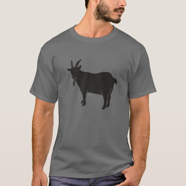 T-shirt Chèvre fermier Black Billy Goat Comté Fair (Devant)