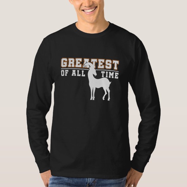 T-shirt Chèvre la plus grande de tous les temps (Devant)