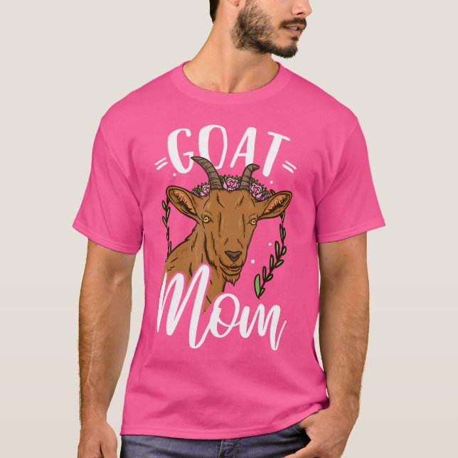 T-shirt Chèvre maman (Devant)