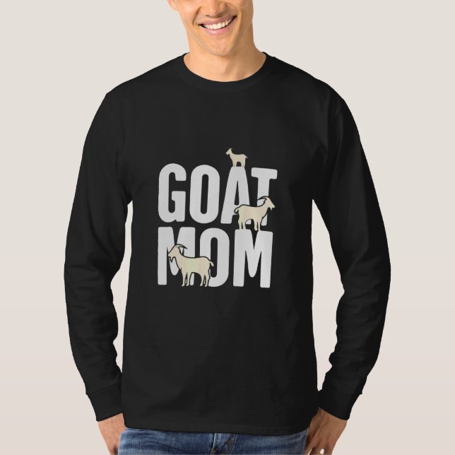 T-shirt Chèvre maman Funny Chèvre animal (Devant)