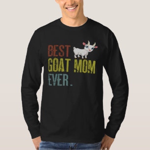T-shirt Chèvre maman pour femmes animal de compagnie chèvr
