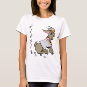 T-shirt Chèvre mignonne avec HoofPrints