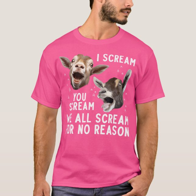 T-shirt Chèvre mignonne Pygmée Chèvre d'élevage (Devant)