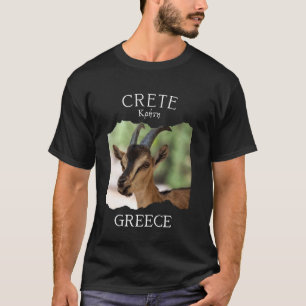 T-shirt Chèvre native de Crète 'Kri Kri' Île grecque de Cr