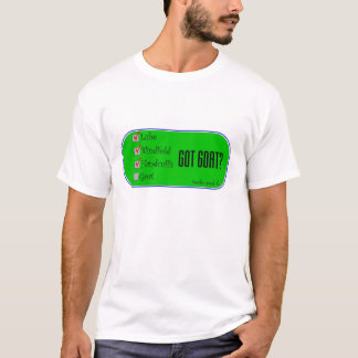T-shirt Chèvre obtenue ?