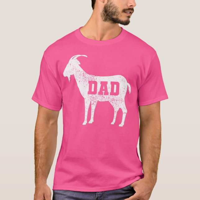 T-shirt Chèvre papa (Devant)