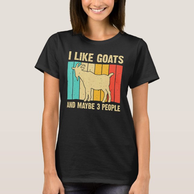T-shirt Chèvre Pour Hommes Femmes Élevage Chèvre Stuff (Devant)