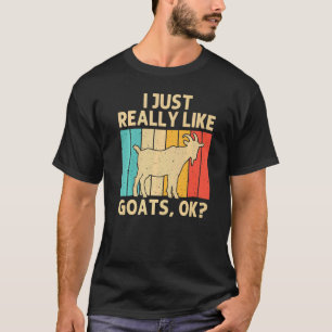 T-shirt Chèvre pour hommes femmes ferme animal chèvre Whis