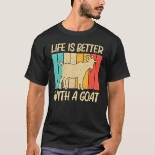 T-shirt Chèvre pour hommes femmes ferme animal chèvre Whis
