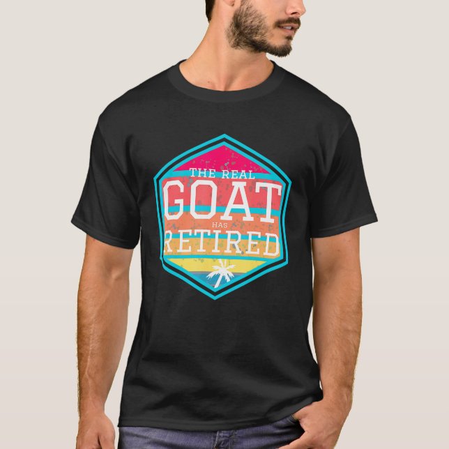 T-shirt Chèvre retraitée (Devant)