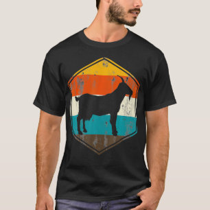 T-shirt Chèvre rétro