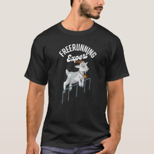 T-shirt Chèvre Sauter Freerunning Expert ferme animal chèv
