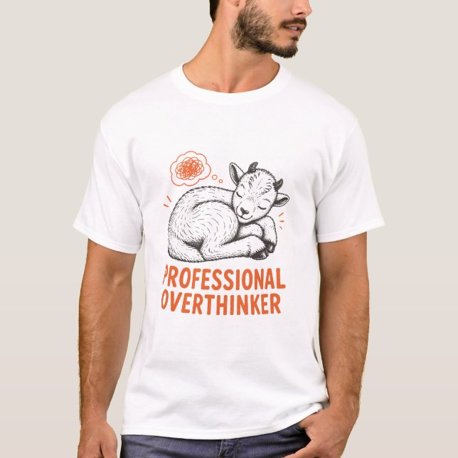 T-shirt Chèvre Surpenseuse Professionnelle (Devant)