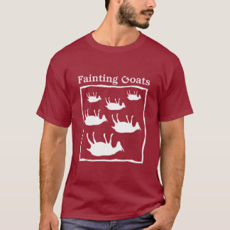 T-shirt Chèvres de évanouissement