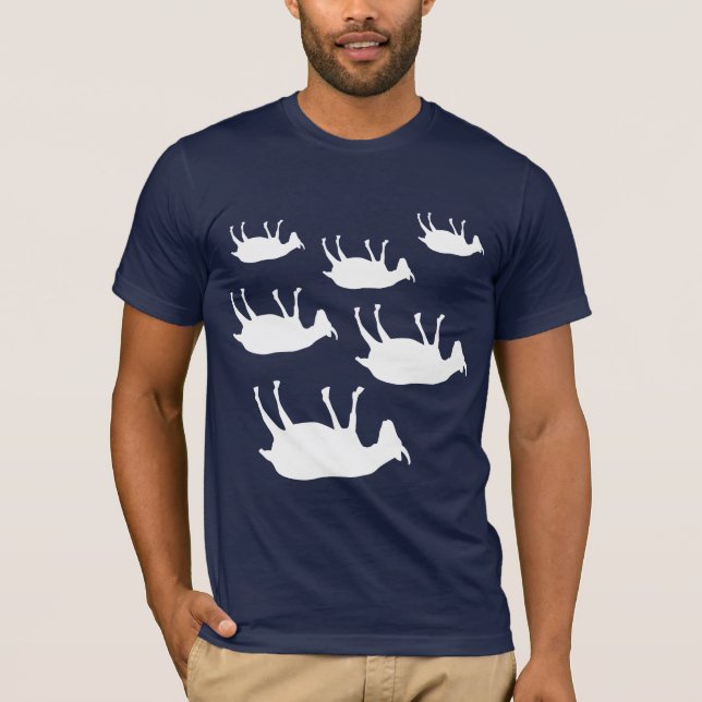 T-shirt Chèvres de évanouissement (Devant)