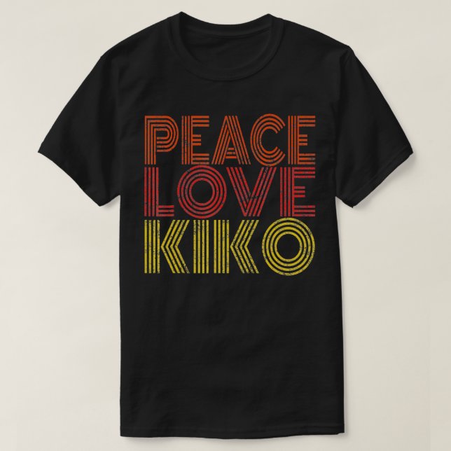 T-shirt Chèvres Kiko avec texte détendu (Design devant)