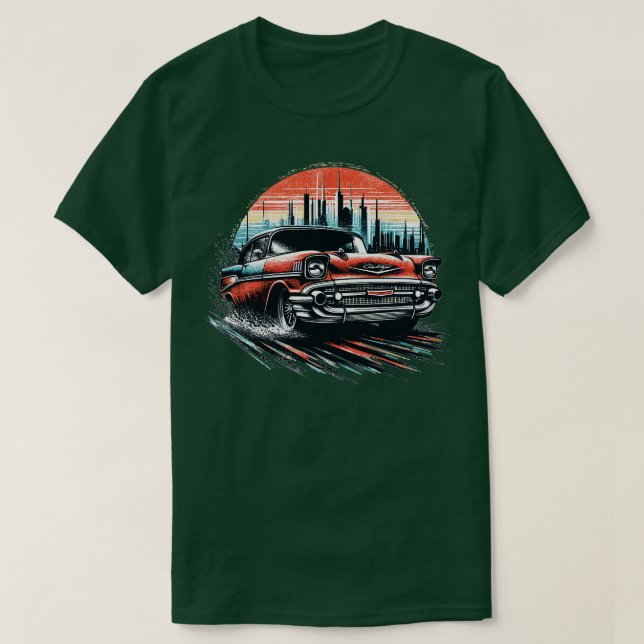 T-shirt Chevrolet Bel Air 16 (Design devant)