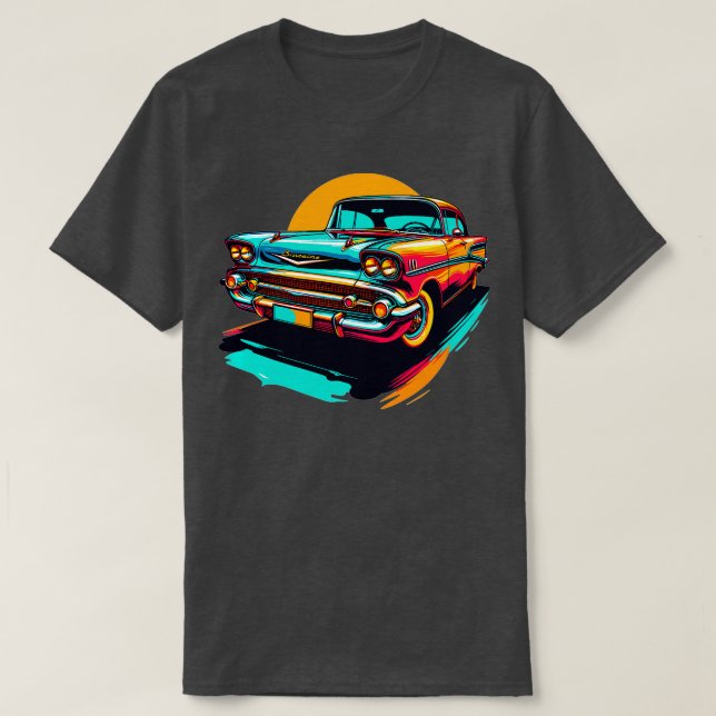 T-shirt Chevrolet Biscayne 10 (Design devant)