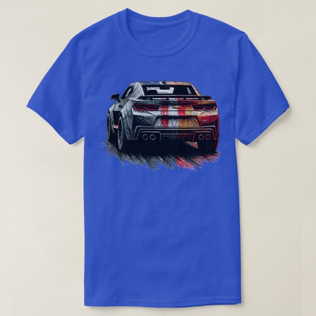 T-shirt Chevrolet Camaro 14 (Design devant)