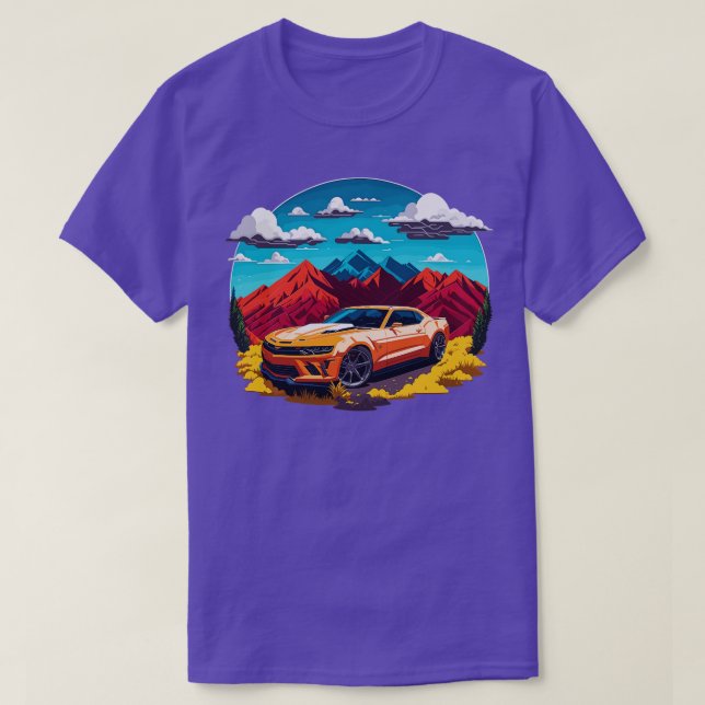 T-shirt Chevrolet Camaro 4 (Design devant)