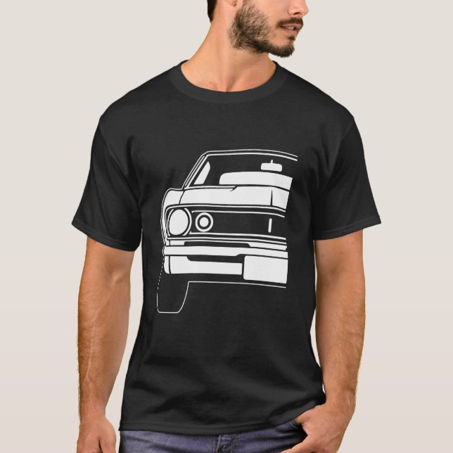 T-shirt Chevrolet Camaro de 1966 à 68 2 (Devant)