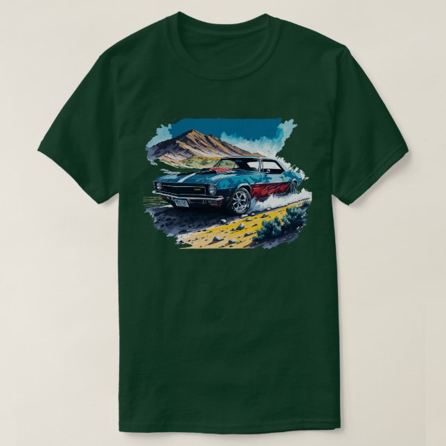 T-shirt Chevrolet Camaro RS 1967 (Design devant)