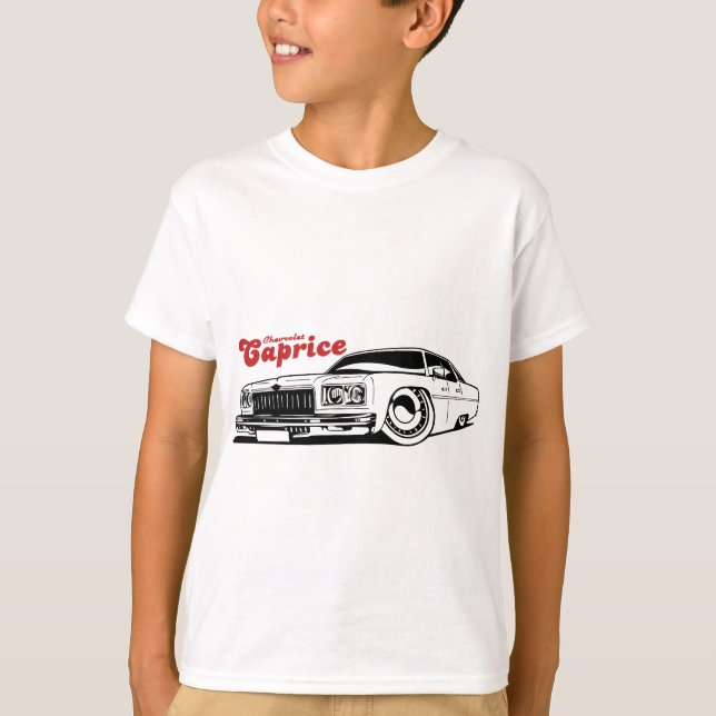 T-shirt Chevrolet Caprice 1975 (Devant)