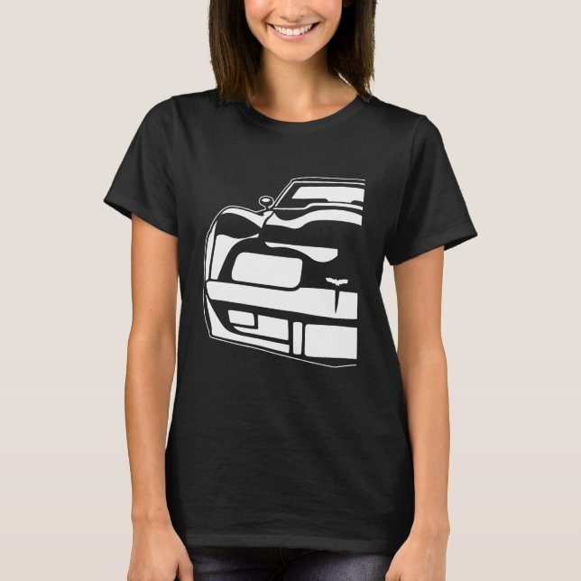 T-shirt Chevrolet Corvette 1979 C3 3 (Devant)