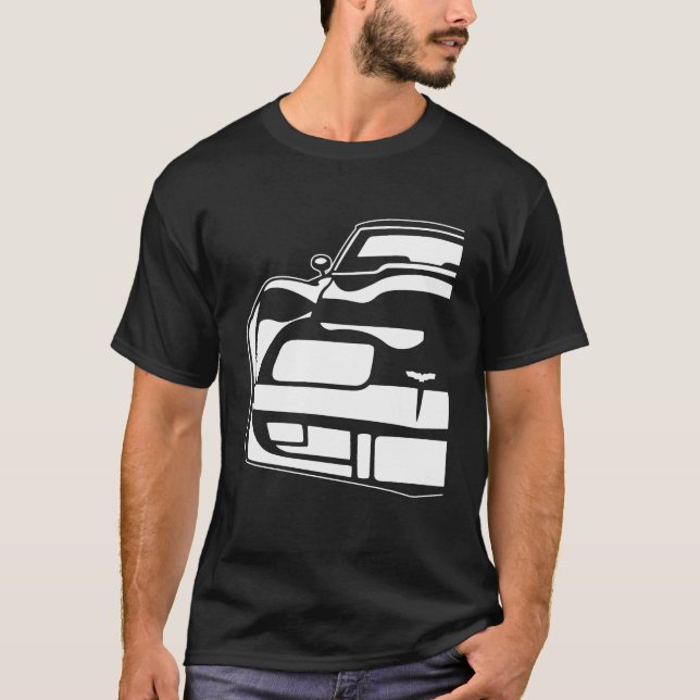 T-shirt Chevrolet Corvette 1979 C3 3 (Devant)