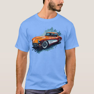 T-shirt Chevrolet Corvette classique 1953
