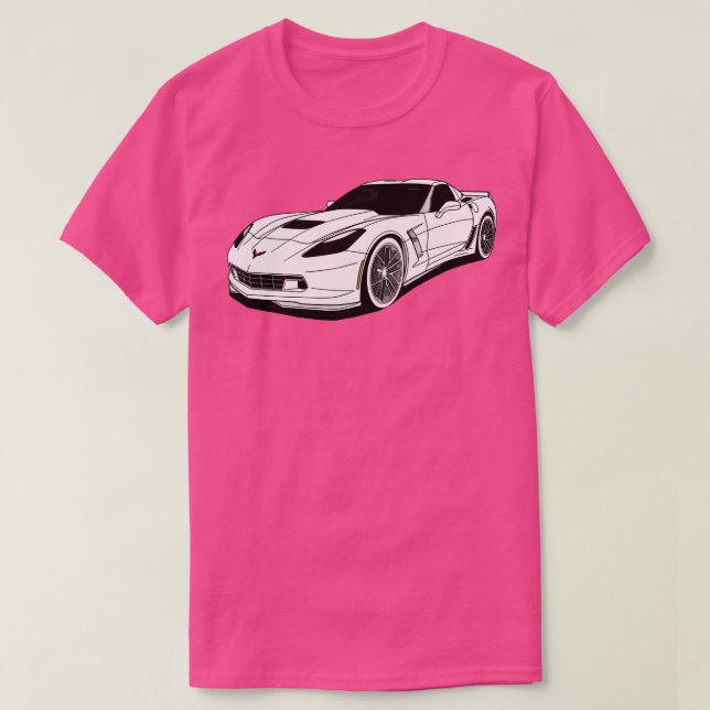 T-shirt Chevrolet Corvette Z06 1 (Design devant)