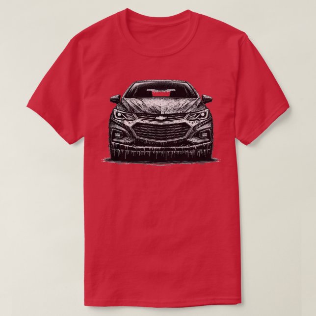 T-shirt Chevrolet Cruze 2 (Design devant)