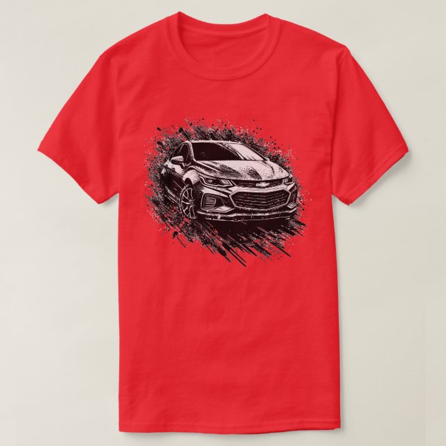T-shirt Chevrolet Cruze 4 (Design devant)