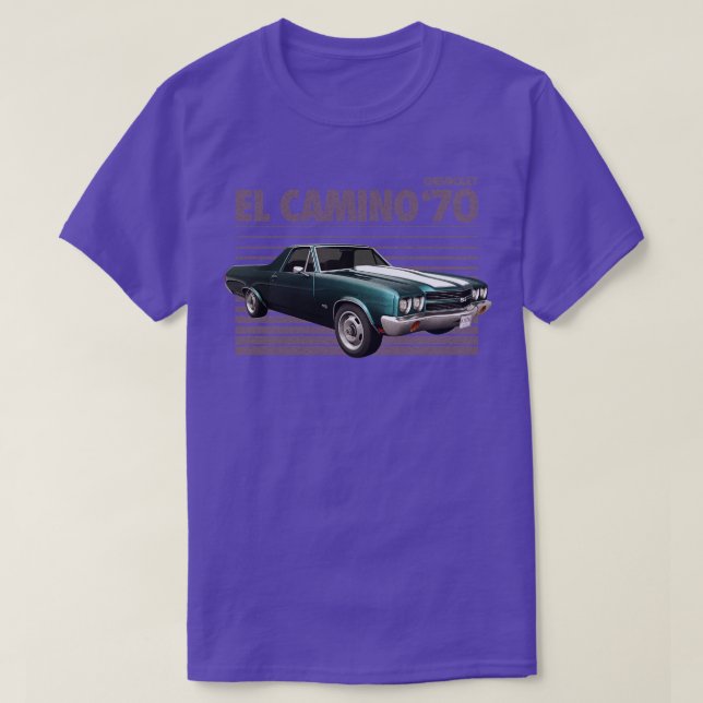 T-SHIRT CHEVROLET EL CAMINO 1 (Design devant)
