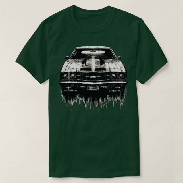 T-shirt Chevrolet El Camino 10 (Design devant)