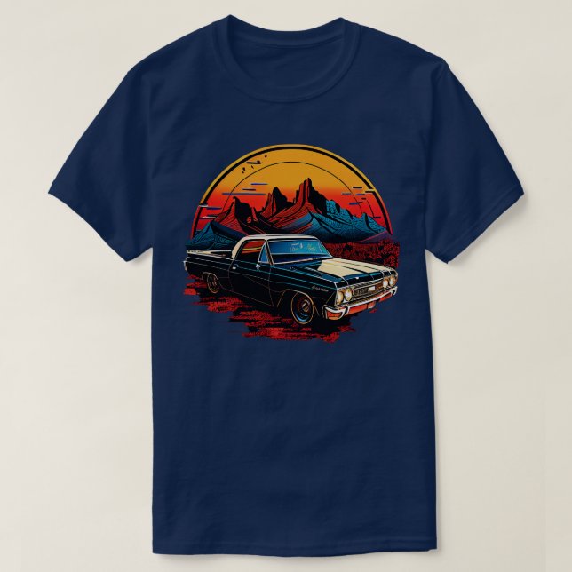 T-shirt Chevrolet El Camino 1964 (Design devant)