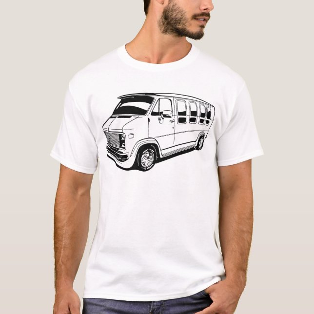 T-shirt Chevrolet G20 Van (Devant)
