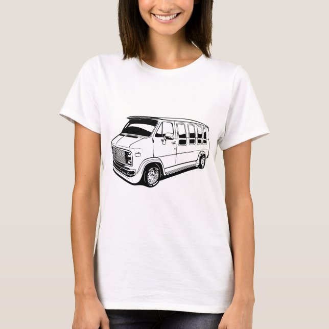 T-shirt Chevrolet G20 Van (Devant)