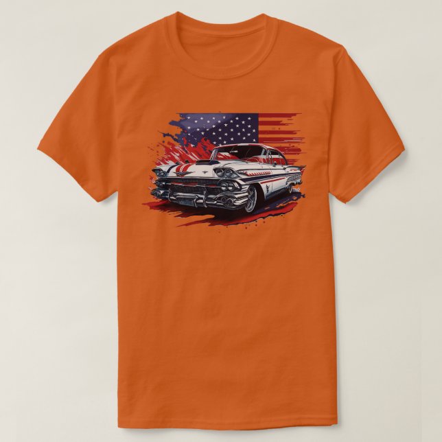 T-shirt Chevrolet Impala 1959 (Design devant)