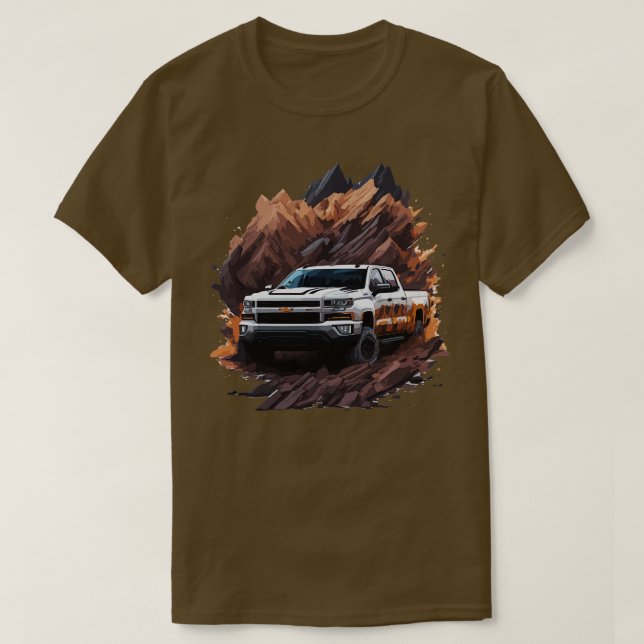 T-shirt Chevrolet Silverado (Design devant)