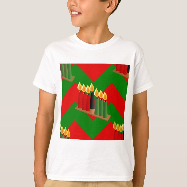 T-shirt chevron kwanza (Devant)