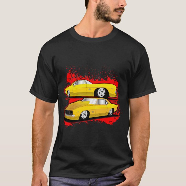 t-shirt chevy camaro (Devant)