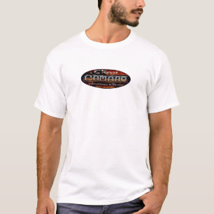 T-shirt Chevy Camaro - classique américain d'emblème ova