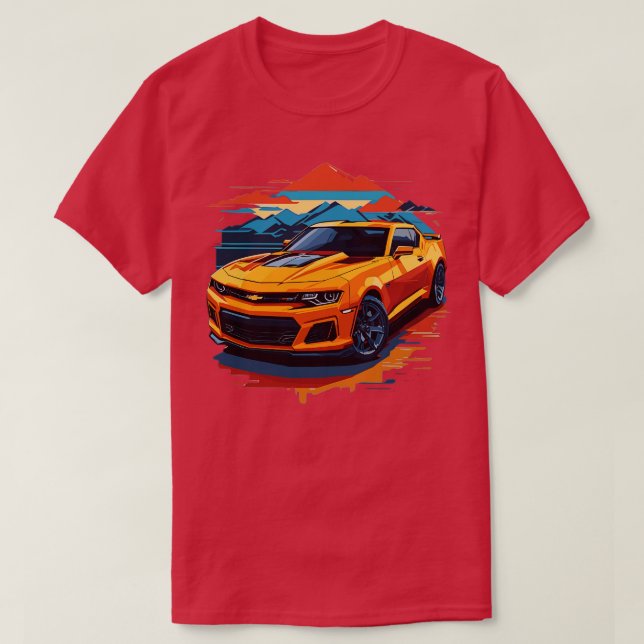 T-shirt Chevy Camaro Zl1 (Design devant)