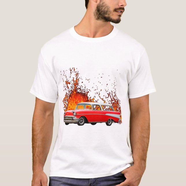 T-shirt Chevy Nomad 1957 (Devant)