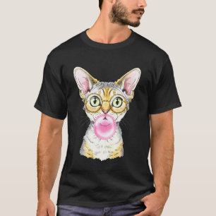 T-shirt Chewing-gum à bulles pour chat Chaton mignon Bubbl