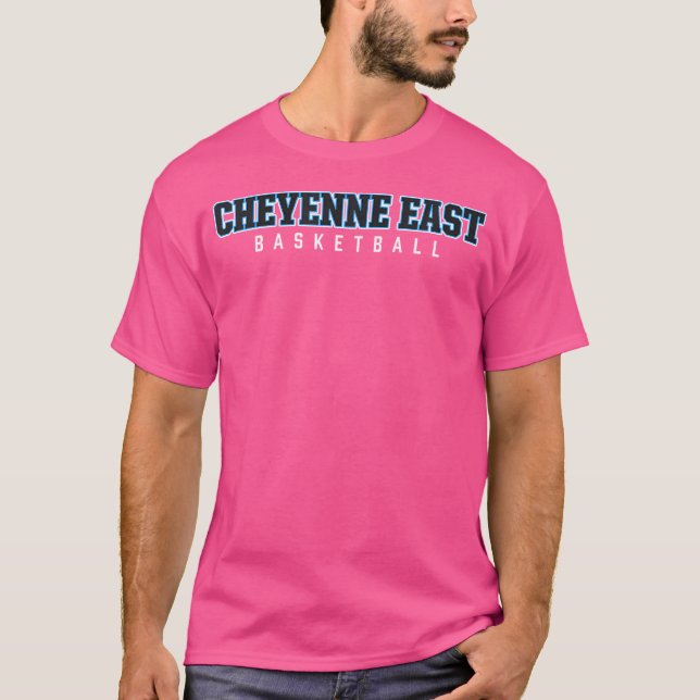 T-shirt Cheyenne East High School Basket (Devant)