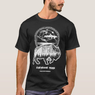 T-shirt Cheyenne Tribe Amérindienne d'Amérique Vintage